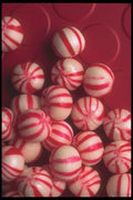 096021 Striped Mints A4 Photo Print