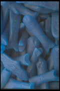 096047 Blue Whales A4 Photo Print
