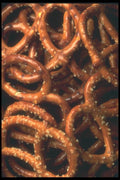 096055 Pretzels A4 Photo Print