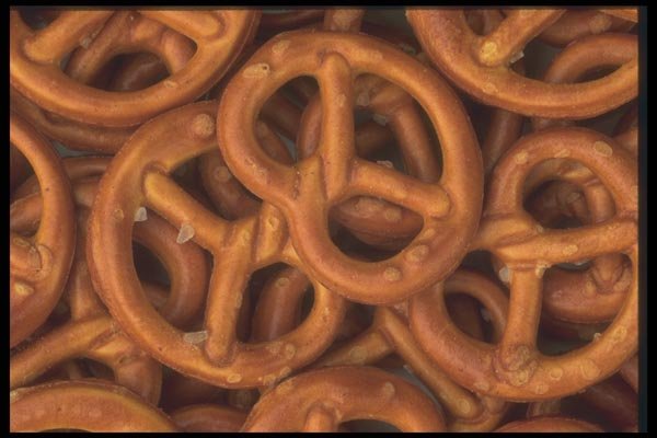 096056 Pretzels A4 Photo Print
