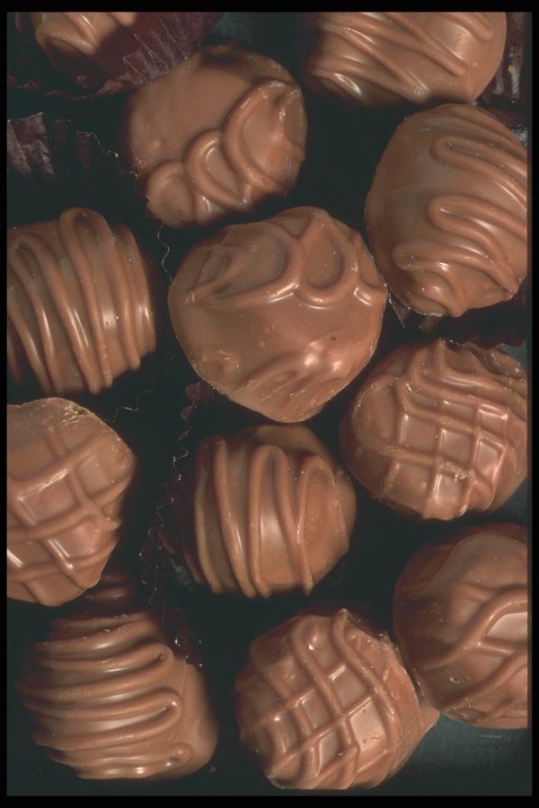 096073 Chocolate Cherries A4 Photo Print