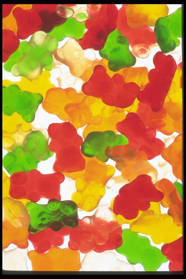 096082 Gummy Bears A4 Photo Print