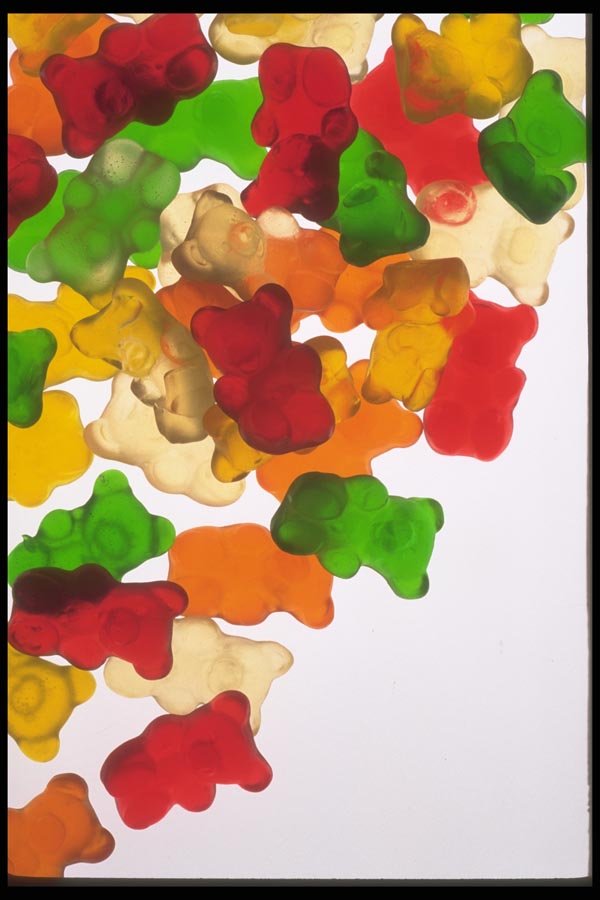096083 Gummy Bears A4 Photo Print