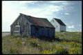 097083 Old And New Outbuildings A4 Photo Print