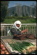 098012 Old Middle Eastern Open Air Market, Marmaris, Turkey A4 Photo Print