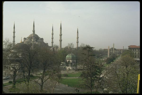098014 Sultan Ahmet (Blue) Mosque, Istanbul, Turkey A4 Photo Print