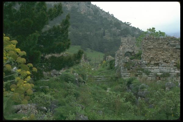 098020 Coastal Turkish Terrain, Priene, Turkey A4 Photo Print