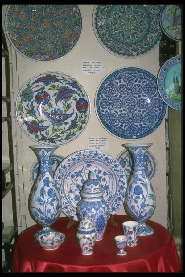 098021 Hand Made Ceramics In Ancient City, Kutahaya, Turkey A4 Photo Print