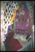 098032 Ottoman Style Bed, Ethnological Museum, Bursa, Turkey A4 Photo Print