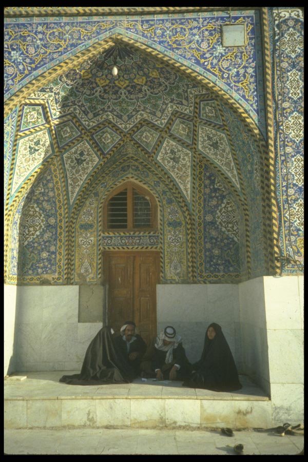 098048 Niche Of Pilgrimage Shrine, Karbala, Iraq A4 Photo Print