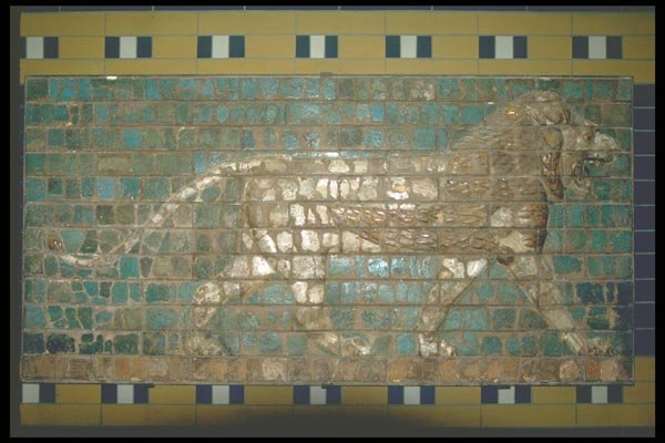 098049 Frieze From Babylon, Istanbul, Turkey A4 Photo Print