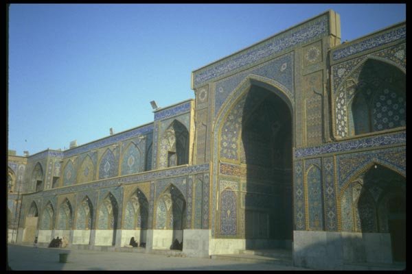 098051 Wall Of Shrine Of Hassan, Karbala, Iraq A4 Photo Print