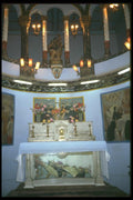 098053 Ancient Christian Sect Of Chaldean's Altar, Baghdad, Iraq A4 Photo Print
