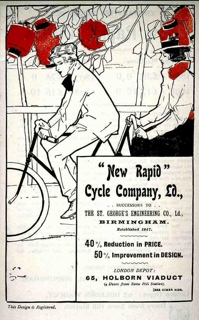 099 New Rapid 1898 Vintage A4 Photo Print