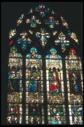 099096 Chartres Cathedral, 1260 A4 Photo Print