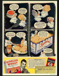 0H rippled wheat crackers jack dempsey boxing Advert A4 Photo Print