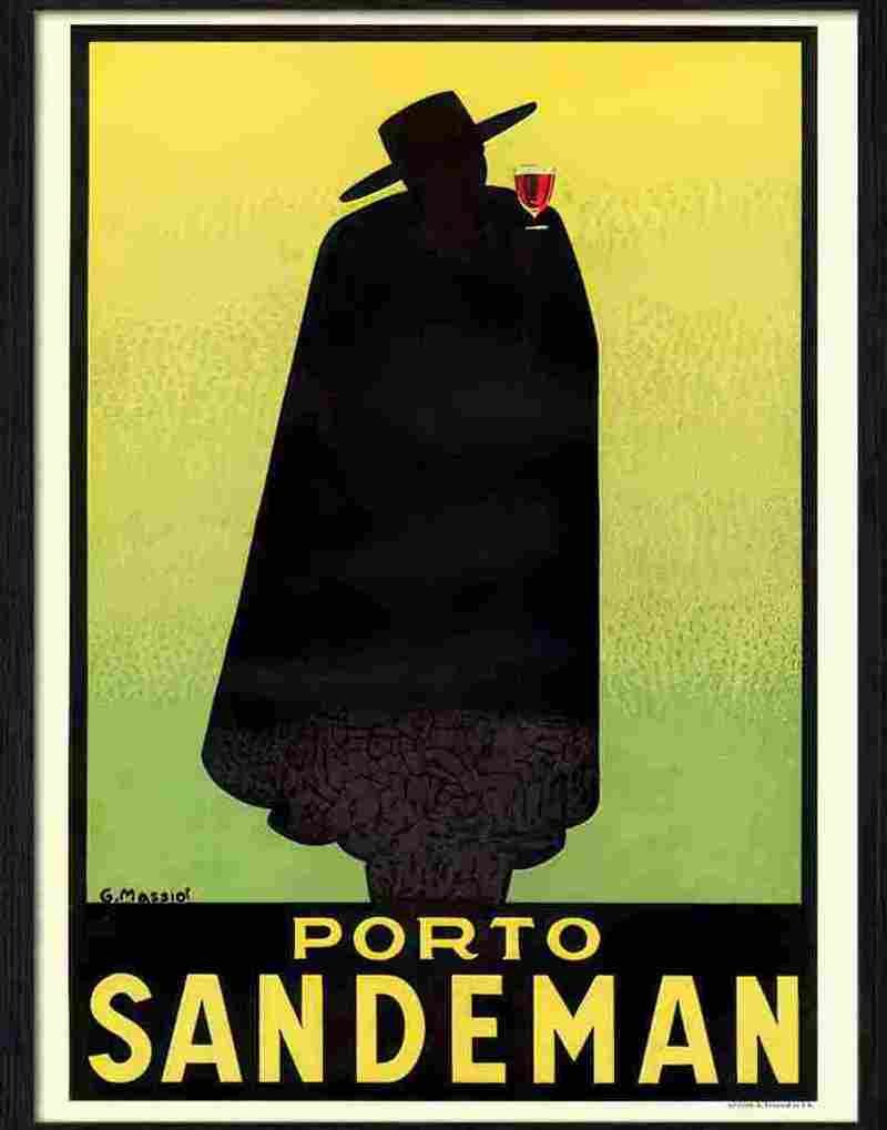 0K porto sandeman drinks advert 1930s Advert A4 Photo Print