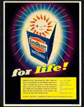 0X ever ready batteries Advert A4 Photo Print