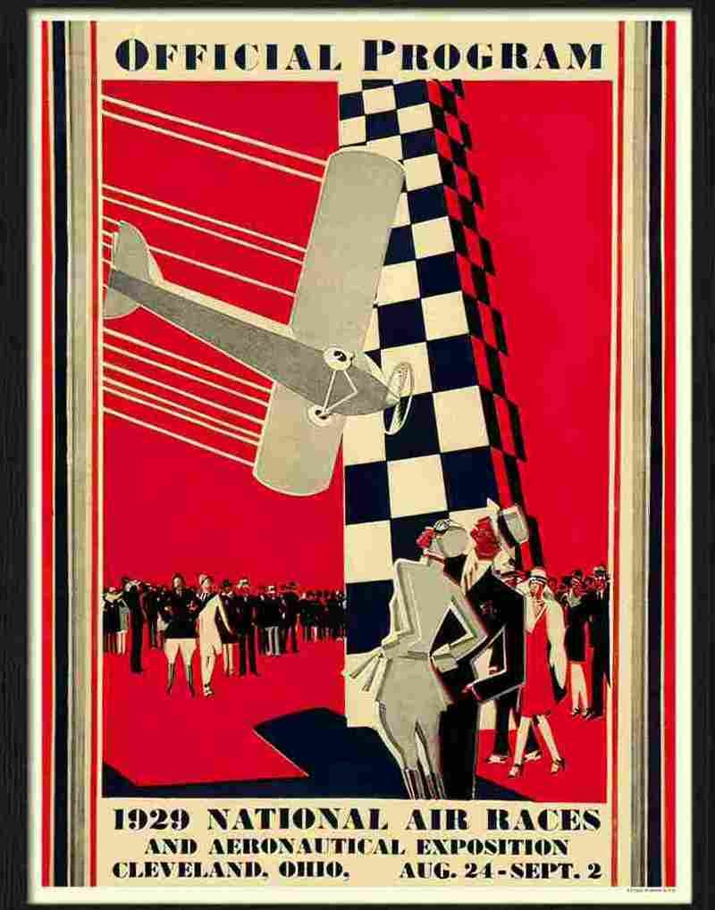 1 1929 national air races 2 Advert A4 Photo Print