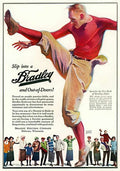 1 Bradley US Footba Vintage Advert A4 Photo Print