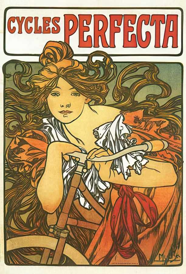 1 Cycles Perfecta Vintage Advert A4 Photo Print