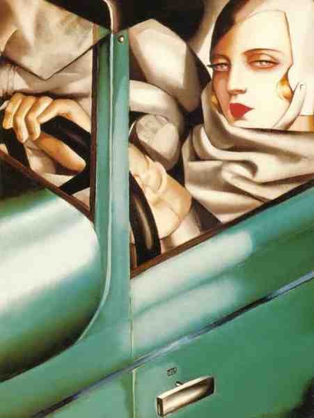 1 De Lempicka 1925 Autopotrait A4 Photo Print