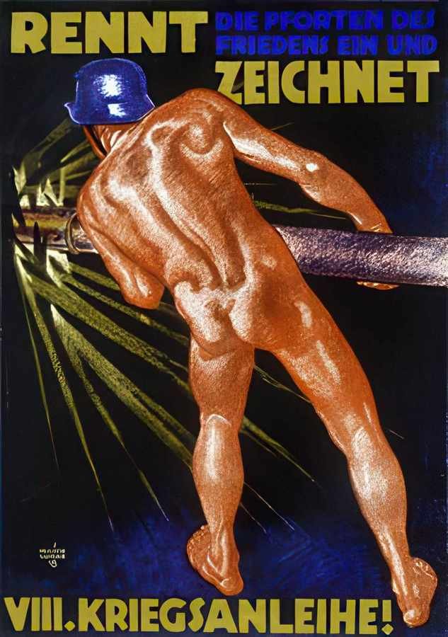 1 Kriegsanleihe 19 Vintage Advert A4 Photo Print