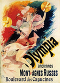 1 Olympia Montagne Vintage Advert A4 Photo Print