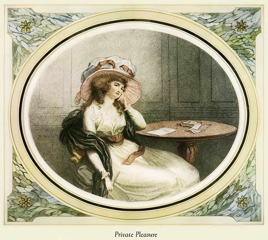 1 Private Pleasure Vintage Advert A4 Photo Print