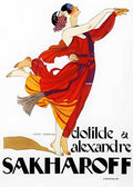 1 Sakharoff 1921 Vintage Advert A4 Photo Print