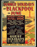 1 blackpool Advert A4 Photo Print