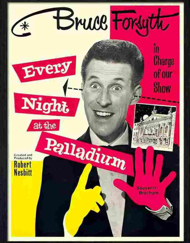 1 bruce forsyth london palladium 1950s 2 Advert A4 Photo Print