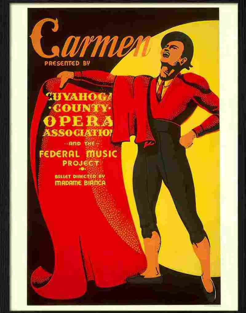 1 carmen opera Advert A4 Photo Print