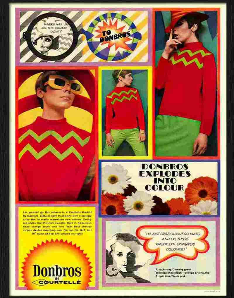 1 donbros fashion advert Advert A4 Photo Print