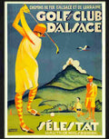 1 golf club d alsace 1930s Advert A4 Photo Print