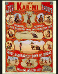 1 great karmi circus Advert A4 Photo Print