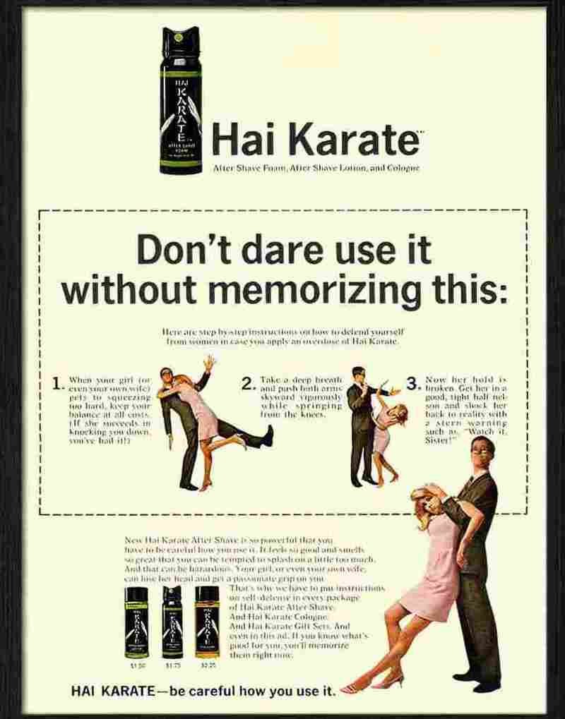 1 hai karate aftershave 1960s Advert A4 Photo Print
