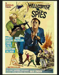 1 helicopter spies man from uncle movie poster Advert A4 Photo Print