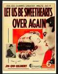 1 let us be sweethearts sheet music Advert A4 Photo Print