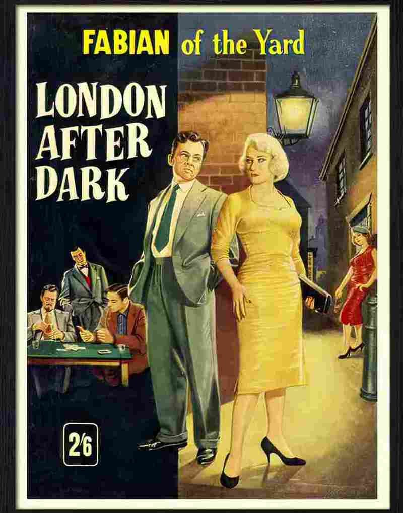 1 london after dark Advert A4 Photo Print