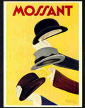 1 mossant hat maker leonetto cappiello 1938 Advert A4 Photo Print