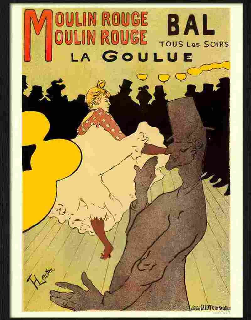 1 moulin rouge Advert A4 Photo Print