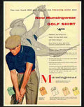 1 munsinger golf shirts 1950s Advert A4 Photo Print