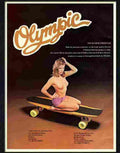 1 olympic skateboard advert 1970s Advert A4 Photo Print