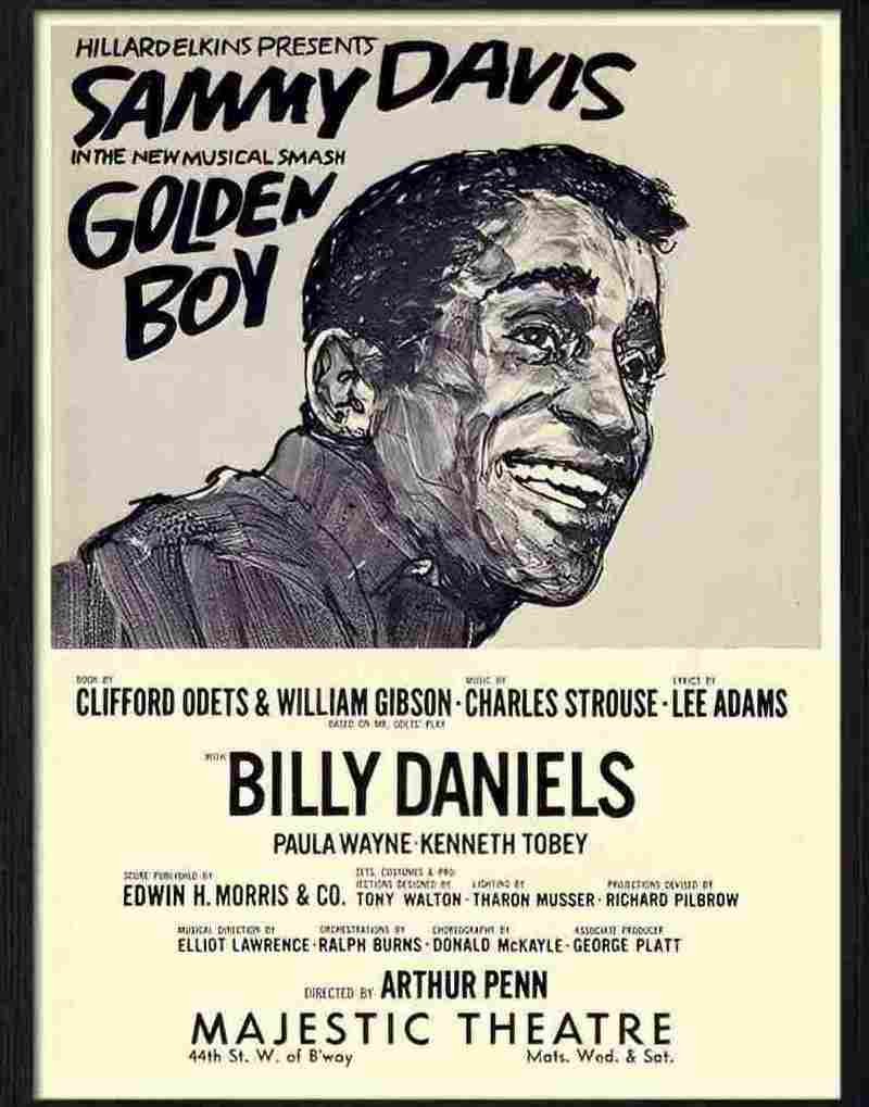 1 sammy davis jnr golden boy theatre poster 1960s Advert A4 Photo Print