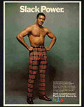 1 slack power menswear 1969 Advert A4 Photo Print