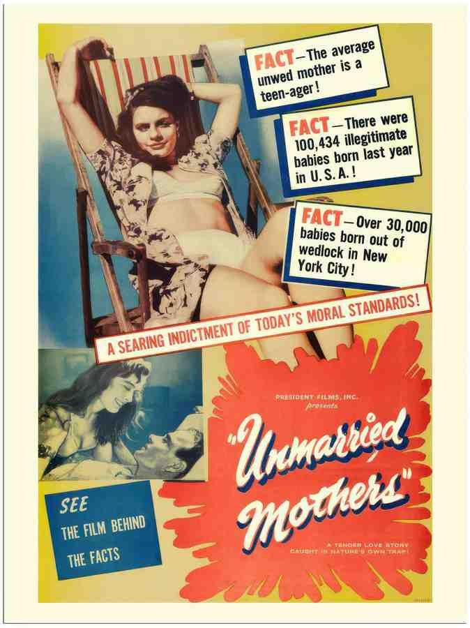 1 unmarried mothers 1940s 2 Vintage Advert A4 Photo Print