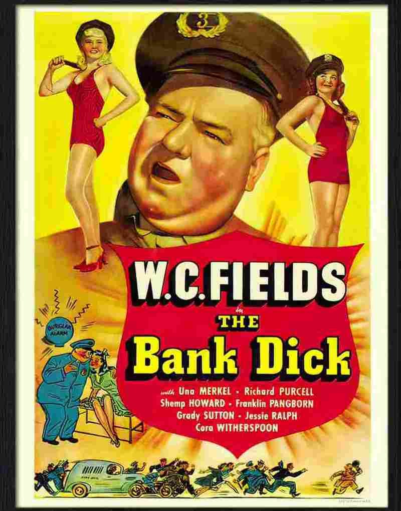 1 w c fields bank dick Advert A4 Photo Print
