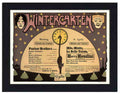 1 wintergarten harry houdini 1 Vintage Advert A4 Photo Print