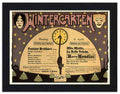 1 wintergarten harry houdini 2 Vintage Advert A4 Photo Print
